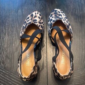 J.Renee Leopard Print Women's Shoes Size 9